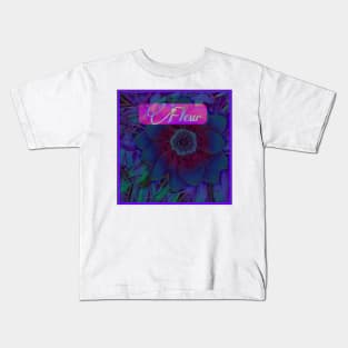 Fleur,flower Kids T-Shirt